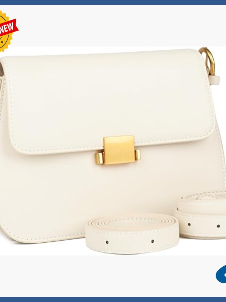 Genuine Leather Crossbody Bag With Adjustable Straps, Spacious Satchel